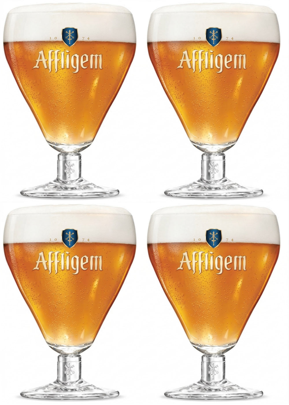 Affligem Beer Glasses - 300 ml - 4 pieces