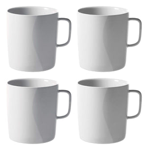 Alessi Mugs PlateBowlCup 300 ml - 4 pieces - Jasper Morrison - AJM28/89