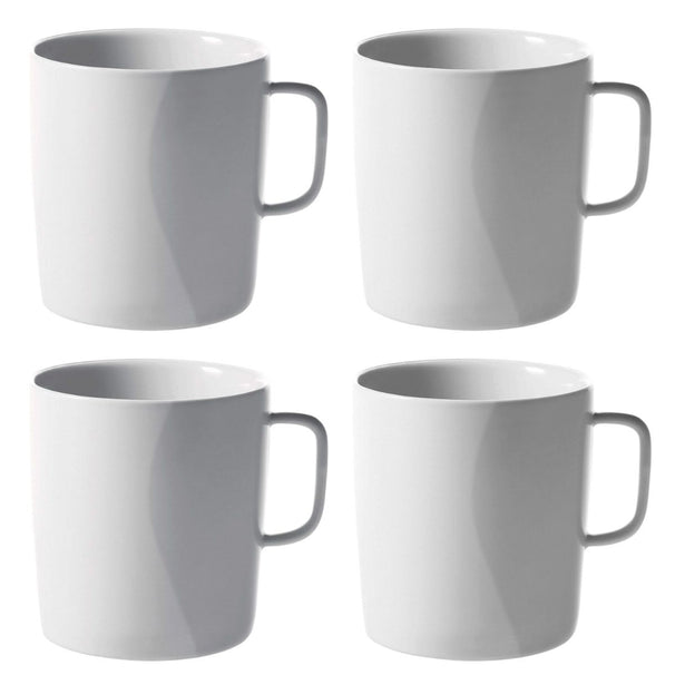 Alessi Mugs PlateBowlCup 300 ml - 4 pieces - Jasper Morrison - AJM28/89