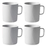 Alessi Mugs PlateBowlCup 300 ml - 4 pieces - Jasper Morrison - AJM28/89