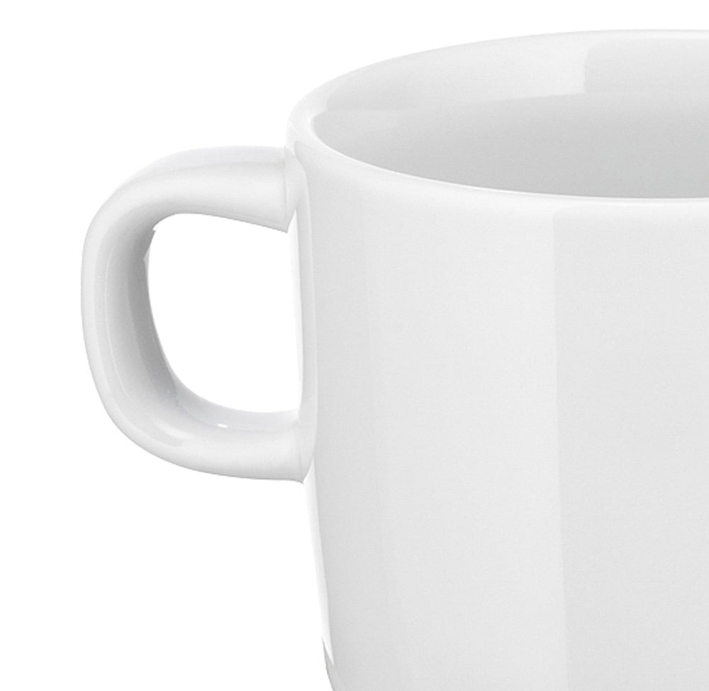 Alessi Coffee Cups PlateBowlCup 200 ml - 4 pieces - Jasper Morrison - AJM28/78