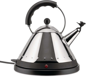 Alessi kettle MG32 RVS / Negro - 1.5 liter - 2000 W - Michael Graves - MG32 B
