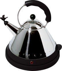 Alessi kettle MG32 RVS / Negro - 1.5 liter - 2000 W - Michael Graves - MG32 B