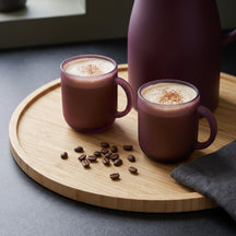 Luminarc Coffee & Tea Glasses with Handle Moka Delice Cherry - 250 ml - 4 pieces