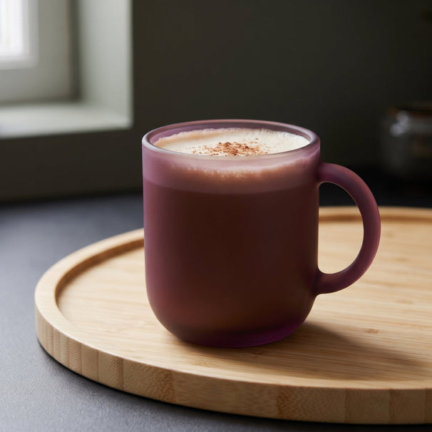 Luminarc Vasos de Café / Té con Asa Moka Delice Cherry - 250 ml - 4 piezas