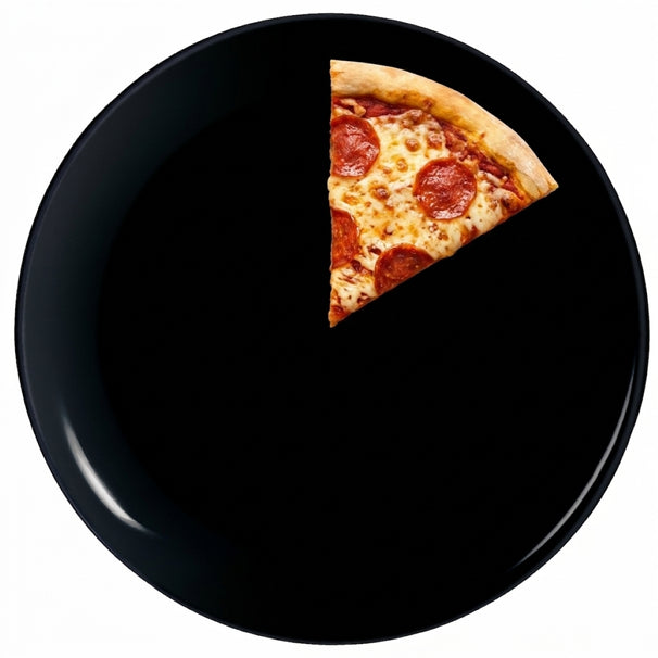Arcoroc Evolutions Pizzas Plates Black - ø 32 cm - 6 pieces