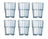 Arcoroc Tumbler Norvege - Toughened Glass - 200 ml - 6 pieces