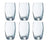 Arcoroc Water glass Salto - 350 ml - 6 pieces