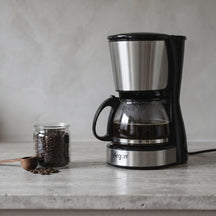 Argon Filter Coffee Maker with Glass Carafe - 6 Cups - 750 ml