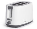 Argon Toaster Matte White - 2 Slots - 750 W