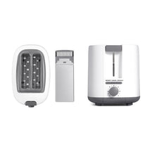 Argon Toaster Matte White - 2 Slots - 750 W