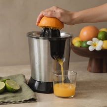 Argon Electric Citrus Juicer Black/Stainless Steel - 350 ml - 85 W