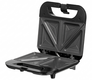 Argon Tosti-ijzer Zwart - Para 2 Tostadas - 750 W