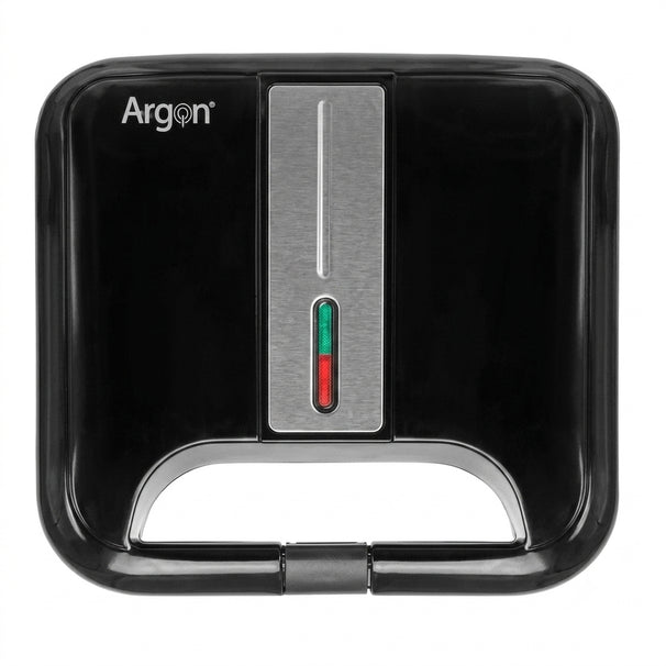 Argon Tosti-ijzer Zwart - Para 2 Tostadas - 750 W