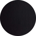 ASA Selection Placemat - Leather Optic Fine - Black - ø 38 cm