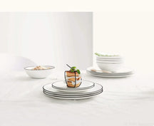 ASA Selection Bowls A Table Ligne Noire ø 16 cm - 4 pieces