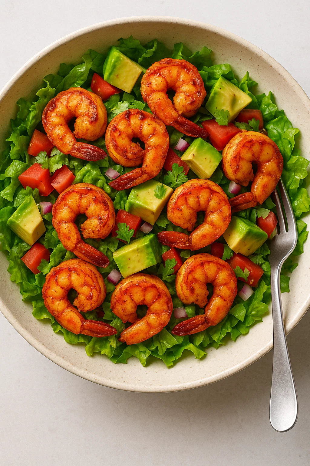 A fresh and spicy salad for a tropical feast!