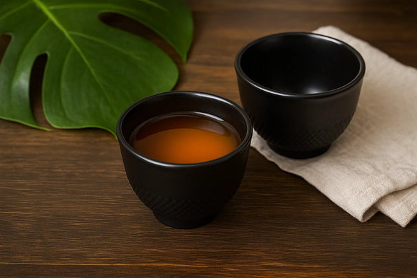 Cookinglife Teacups - Cast Iron - Black - 2 pcs.