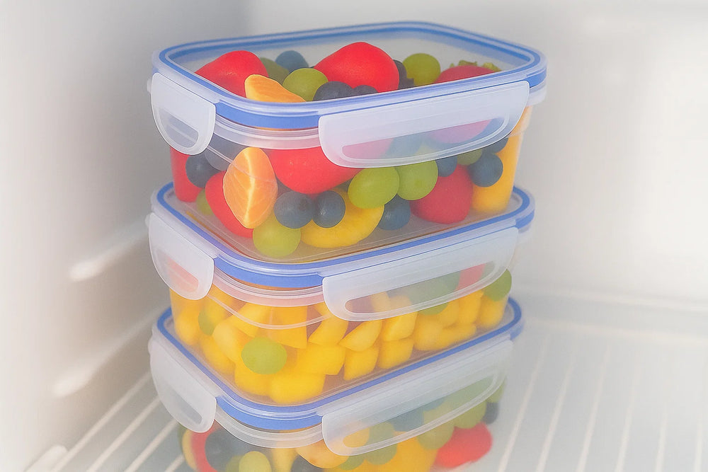 Recipiente hermético Cookinglife Clip & Fresh 430 ml - 13 x 9.5 x 5 cm - 3 unidades
