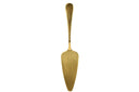 Cookinglife Paleta para pastel dorada 22.5 cm