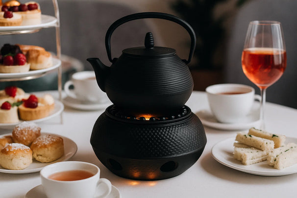 Rechaud para té Cookinglife Sakura Tea hierro fundido ø 15 cm