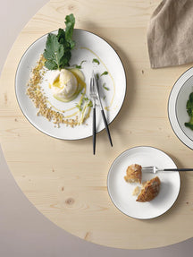ASA Selection Dinner Plates A Table Ligne Noire ø 26.5 cm - 4 pieces