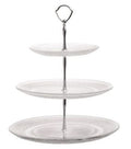 Cosy & Trendy Etagere / Torre para servir Retro - Cristal - ø 18, 25 y 29 cm - 3 niveles