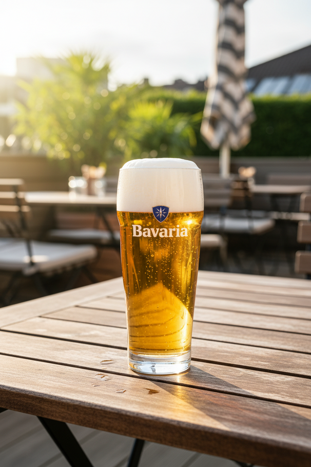 Vasos de cerveza Bavaria - 250 ml - 6 unidades