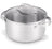 BEKA Cooking Pot with Glass Lid - Cicla - Stainless Steel - Ø 20 cm - 2.8 Liters - Suitable for all heat sources