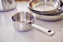Beka Frying pan set Cicla stainless steel Ø 20. 24 and 28 cm – suitable for all heat sources – without non-stick coating 