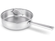 Beka sauté pan with glass lid Cicla Ø 24 cm – without non-stick coating – suitable for all heat sources