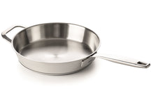 Beka Frying pan Maestro Ø 32 cm stainless steel with helper handle – suitable for all heat sources – without non-stick coating 