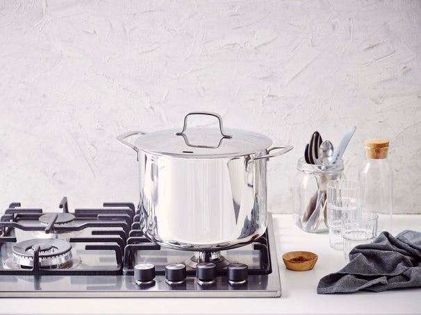 Olla Beka Maestro Acero inoxidable con tapa ø 20 cm / 3.7 litros - apto para todas las fuentes de calor