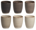 Cookinglife Delice Mugs Gray 350 ml - 6 pieces
