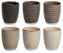 Cookinglife Delice Mugs Gray 350 ml - 6 pieces
