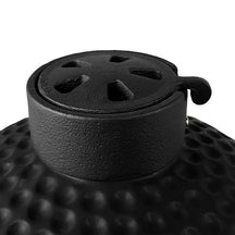 Bighorn BBQ Kamado Ceramic Matt Black 13 Inch / 27 cm - Kamado Grill Charcoal Egg