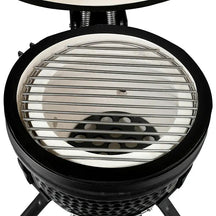 Bighorn BBQ Kamado Ceramic Matt Black 13 Inch / 27 cm - Kamado Grill Charcoal Egg