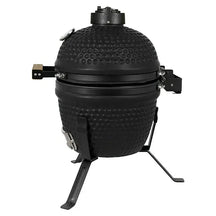 Bighorn BBQ Kamado Ceramic Matt Black 13 Inch / 27 cm - Kamado Grill Charcoal Egg