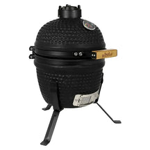 Bighorn BBQ Kamado Ceramic Matt Black 13 Inch / 27 cm - Kamado Grill Charcoal Egg