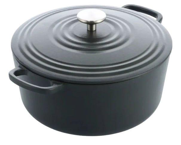 BK Casserole Bourgogne Earl Grey Cast Iron ø 24 cm / 4.2 Litres - enamelled non-stick coating