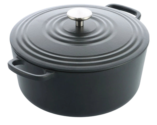 BK Casserole Bourgogne Earl Grey Cast Iron ø 28 cm / 6.7 Litres - enamelled non-stick coating