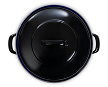 BK Braadpan Fortalit Emaille Zwart ø 20 cm / 1.4 Liter - bovenaanzicht