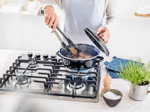 BK Braadpan Fortalit Emaille Zwart ø 30 cm / 5 Liter - sfeerbeeld 6
