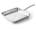 BK Sartén grill Superior Tri-Ply Acero Inoxidable 28 x 28 cm - sin revestimiento antiadherente