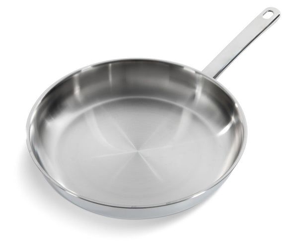 BK Sartén Bright Acero Inoxidable ø 28 cm - sin revestimiento antiadherente