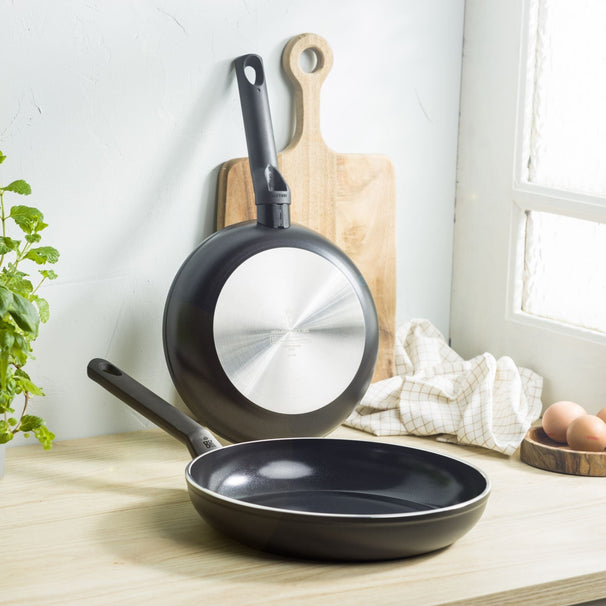 BK Frying Pan Set Easy Induction 2-Piece - ø 24 & 28 cm - ceramic non-stick coating