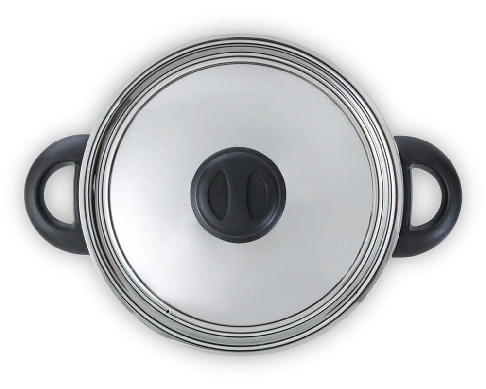 BK Kookpan Karaat+ RVS ø 18 cm / 2.1 Liter - zijaanzicht