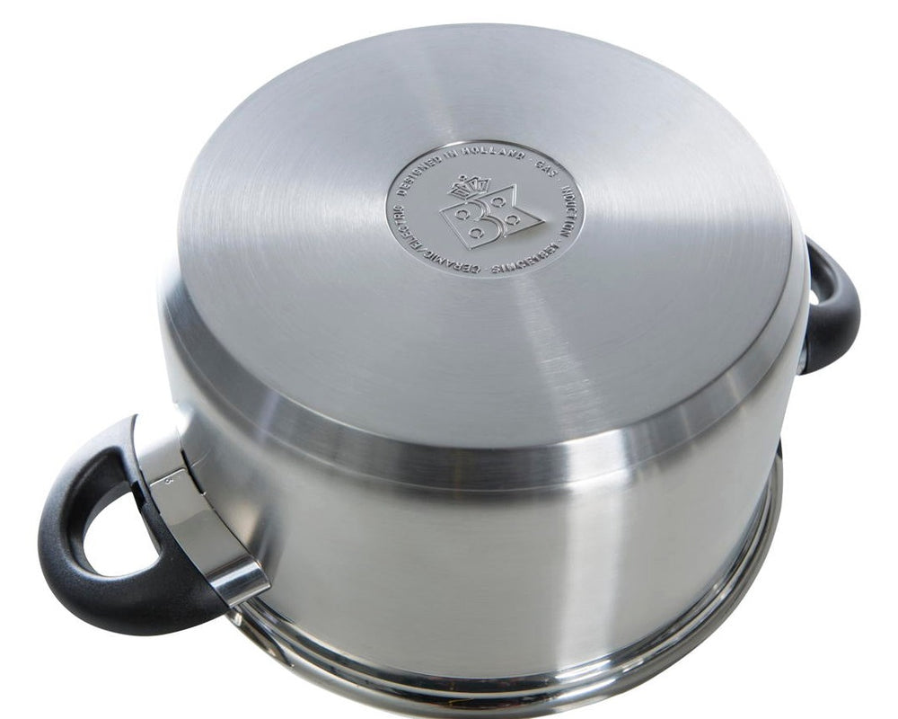 BK Kookpan Karaat+ RVS ø 20 cm / 2.8 Liter - onderaanzicht