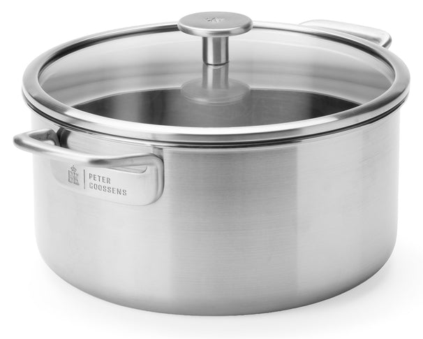 BK Cooking Pot Peter Goossens Maestro 3-Ply Stainless Steel ø 24 cm / 5.4 Litres