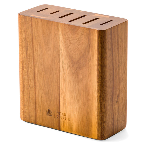 BK Knife Block Peter Goossens Maestro - Acacia Wood - without knives